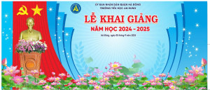 CHÀO ĐÓN NĂM HỌC MỚI 2024-2025