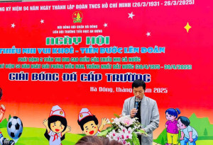 Giải bóng đá cấp trường  -Tranh Cup lần thứ 6 năm học 2024 – 2025