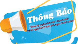 THÔNG BÁO TUYỂN SINH