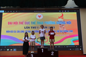 TRƯỜNG TIỂU HỌC AN HƯNG THAM DỰ ĐẠI HỘI TDTT  PHƯỜNG DƯƠNG NỘI