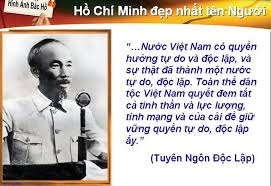Bác Hồ đọc bản Tuyên ngôn Độc lập.